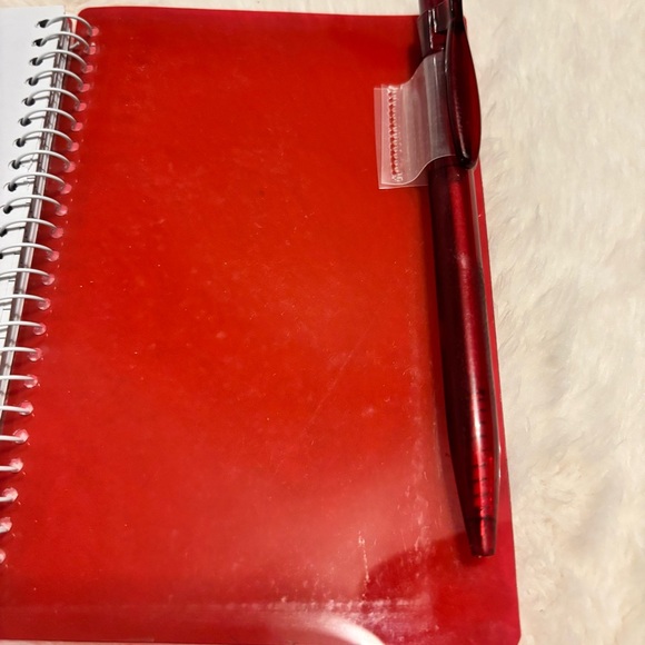NWOT Harvard Authentic Red Spiral Notebook W/Pen ( Bought on Harvard campus) - Picture 4 of 6